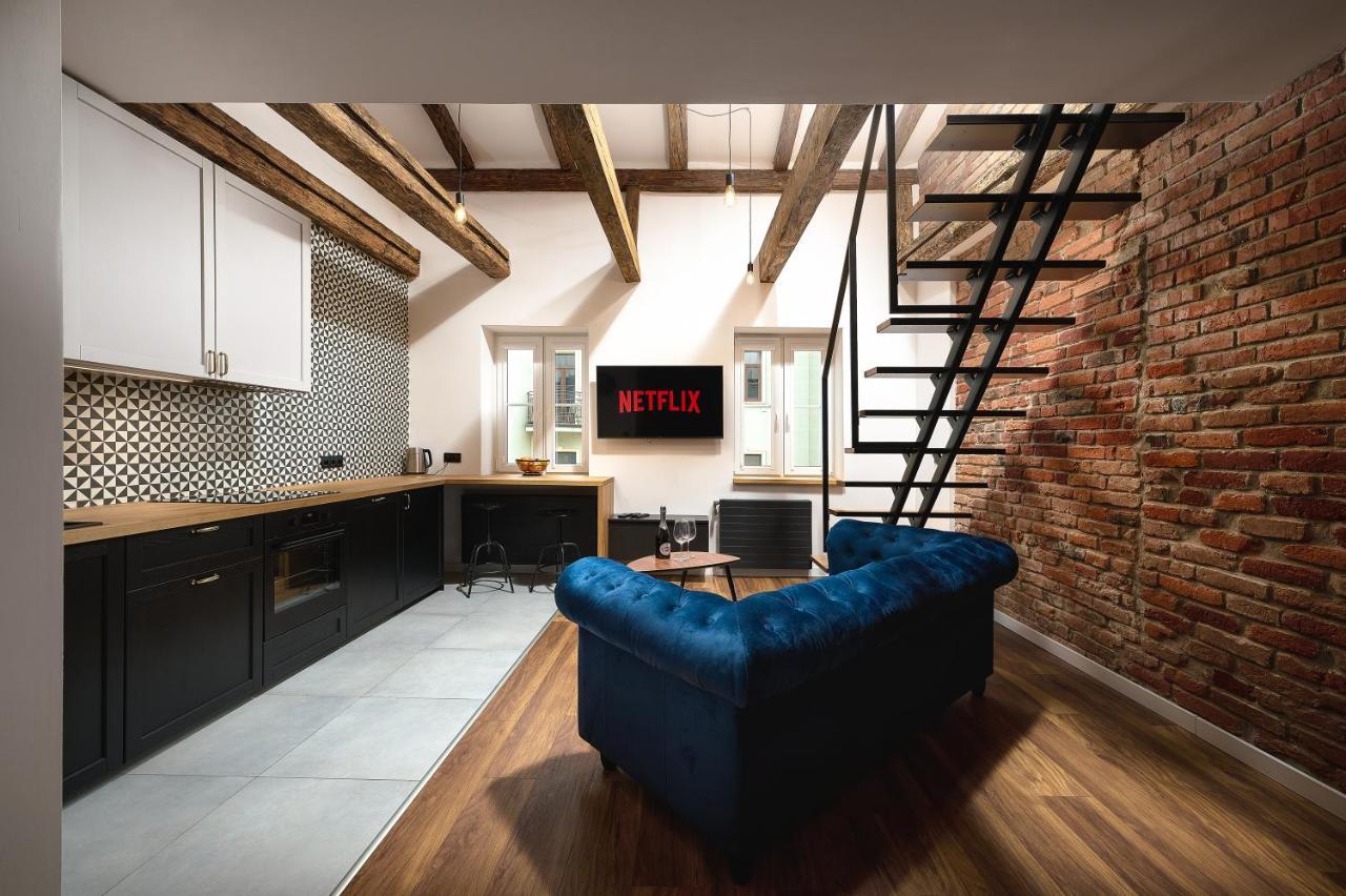 Apartamenty Piotrkowska 37 Loft W Centrum Lodzi Klimatyzacja المظهر الخارجي الصورة